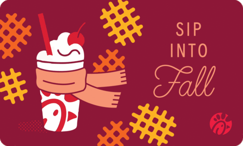 Sip into Fall Selected Card Design