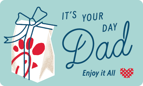 Your Day Dad Selected Card Design